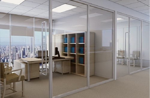 Cửa nhôm Xingfa có thể tối ưu được ánh sáng trong văn phòng